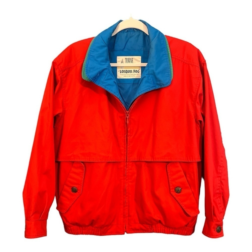+ London Fog All Weather Vintage Full Zip Multicolor Jacket Size Large PA1